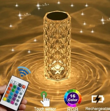 Ночник Rose Diamond - Crystal Touch