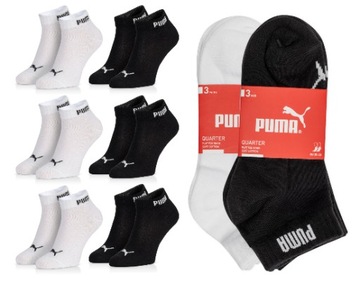 Puma skarpety quarters zakostki 6 par 43/46