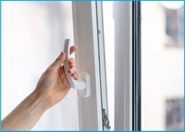 Ручка оконная для окон ПВХ - белая