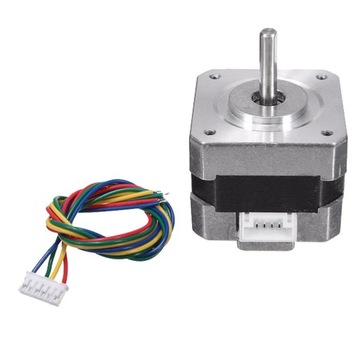 Биполярный шаговый двигатель Nema 17 28N.cm 0.4A 12V 4 провода для 3D-принтера с ЧПУ