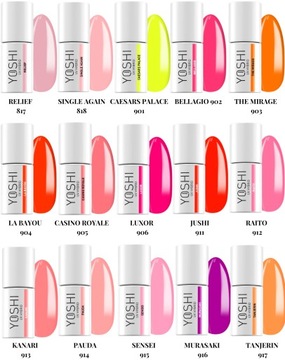 YOSHI HYBRID POLISH СМЕСЬ ЦВЕТОВ НА ВЫБОР ИЗ 6 МЛ