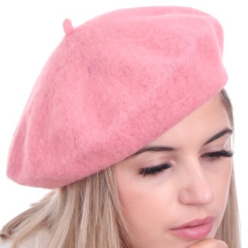 Beret damski w stylu francuskim