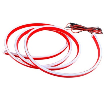 Taśma LED świateł do jazdy dziennej na maskę