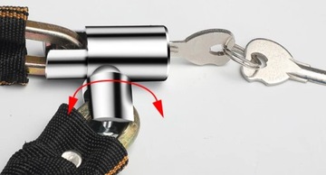 ЦЕПНОЙ ВЕЛОСИПЕДНЫЙ ЗАМОК ДЛЯ ВЕЛОСИПЕДНОГО МОТОРА ЗАМОК SOLID SECURITY