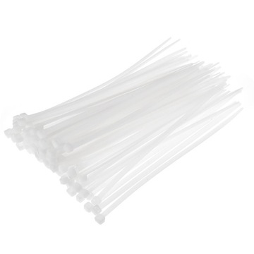 OPASKI ZACISKOWE 2.5X100 MM 100 SZT. BIAŁE