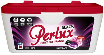 PERLUX Kapsułki do prania black 10 sztuk