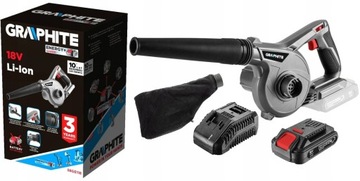 GRAPHITE Mała dmuchawa Energy+ 18V 2 AH ZESTAW