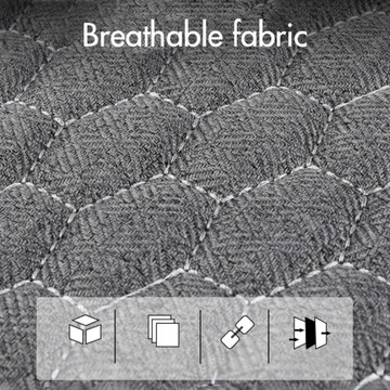 Льняной дышащий чехол на сиденье автомобиля