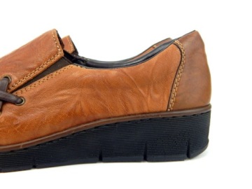 Кожаные туфли RIEKER, размер 42/27 см.