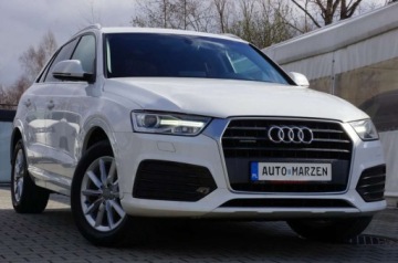 Audi Q3 I SUV Facelifting 2.0 TDI 150KM 2017 Audi Q3 2.0 TDI CR 150 KM, 4x4, Lift, S-Tronic, Biksenon, LED, GWARANCJA