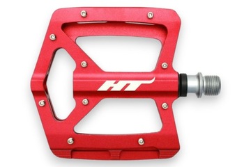 MOCNE PEDAŁY PLATFORMOWE HT AN06 - Red # DH Enduro FR Dirt MTB