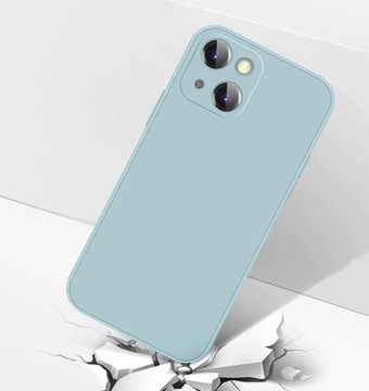 ПРЕМИУМ СИЛИКОНОВЫЙ чехол для Apple iPhone 13 + стекло