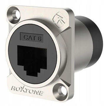 GNIAZDO PANELOWE RJ45 CAT6 NA PANEL RJ KAT6 ROXTON