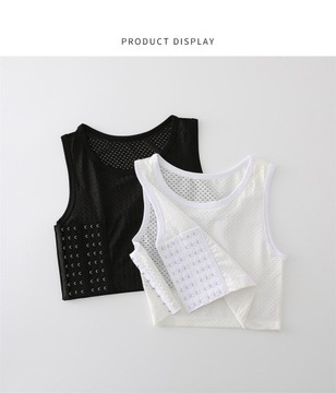 Транс-лесбиянка Binder Transgender Mesh Haleychan Wo