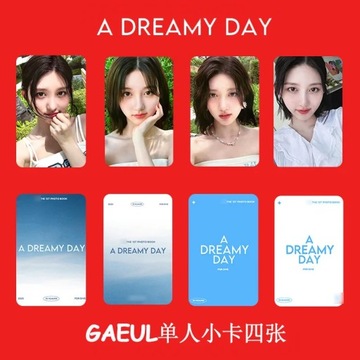 4 шт./компл. альбом KPOP IVE A DREAMY DAY HD Membe