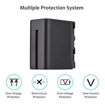 NP-F960/ NP-F970 Комплект аккумуляторов и зарядного устройства для приложения