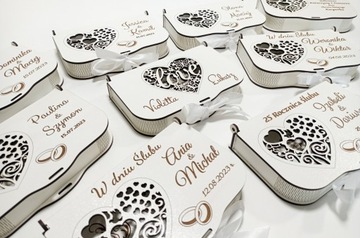 Свадебный сувенир, свадебная шкатулка, брелки для денег