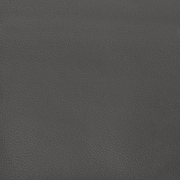 КОНТИНЕНТАЛЬНАЯ КРОВАТЬ, СЕРАЯ 120Х200СМ, ПОКРЫТАЯ ИСКУССТВЕННОЙ КОЖЕЙ