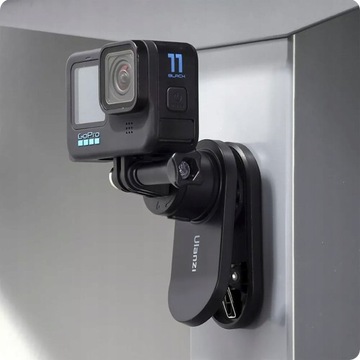 Ремень-держатель с зажимом, вращение на 360° Ulanzi для камер GoPro Hero 12, 11, 10, 9, 8, 7, черный