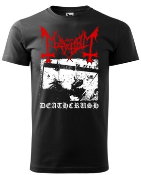 Koszulka t-shirt MAYHEM Deathcrush black metal L
