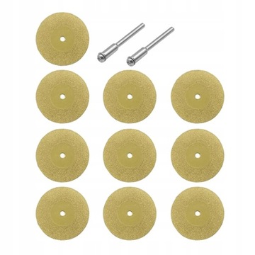 10 szt. Ostrza tnące z powłoką diamentową 22 mm