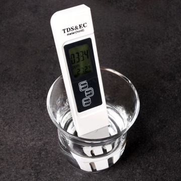 ИЗМЕРИТЕЛЬ ЖЕСТКОСТЬ ВОДЫ TDS EC TEMP ТЕСТЕР ОСМОСА