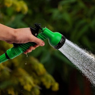 САДОВЫЙ ШЛАНГ 75М, ВЫДВИЖНОЙ СПРИНКЕР-ПИСТОЛЕТ