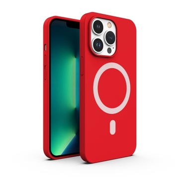 ETUI PREMIUM SILICONE MAGSAFE DO IPHONE 13 PRO MAX
