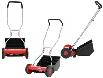 FAWORYT Kosiarka ręczna bębnowa 38cm TKR380 + kosz
