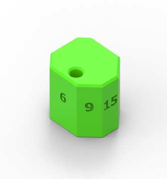 Маркировочный шаблон PICA Festool, диапазон 6-25 Lyra Dry Profi