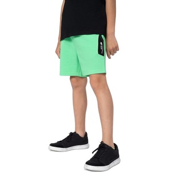 KRÓTKIE SPODENKI CHŁOPIĘCE 4F SZORTY DRESOWE SPORT