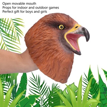 Кукла белоголового орлана реалистичная открытая подвижная