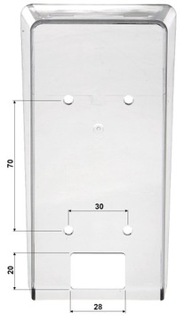 Daszek do stacji bramowej DS-KABV6113-RS Hikvision