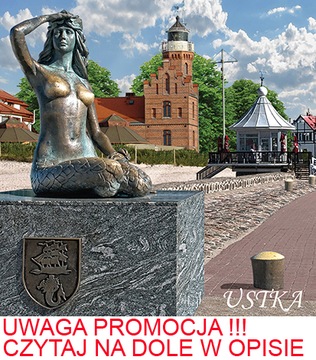 MAGNES NA LODÓWKĘ 3D USTKA SYRENKA
