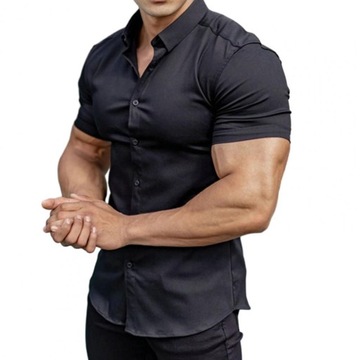 Men's Summer Casual Business Non-Iron Anti-Wrinkle
