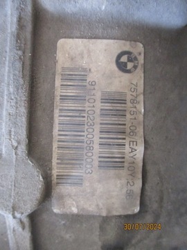 BMW F10 F11 3,0D ZADNÍ NÁPRAVA 7578151-06 2,56