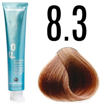Fanola Crema Colore 100ml Farba do włosów 8.3