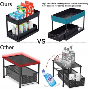 Выдвижной шкаф, полка, полочка под умывальник