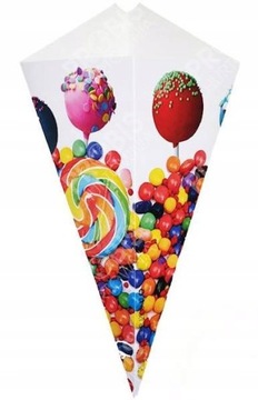 Rożki na Bubble Waffle gofry bąbelkowe - 100 sztuk