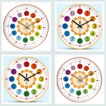 НАСТЕННЫЕ ЧАСЫ ДЛЯ ДЕТЕЙ ДЛЯ ОБУЧЕНИЯ, ОБРАЗОВАТЕЛЬНОГО КЛАССА