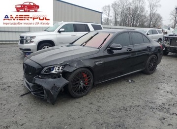 Mercedes Klasa C W205 2019 Mercedes-Benz Klasa C 63 AMG-S 2019 4.0l 4.0 Benzyna 503KM