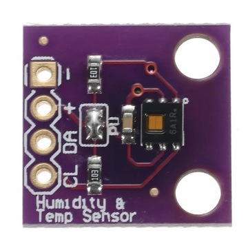 Датчик влажности и температуры HDC1080 I2C ARDUINO RPI
