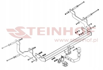STEINHOF ZAŘÍZENÍ(HÁK) TAŽNÉ + SVAZEK DACIA LODGY OD2012