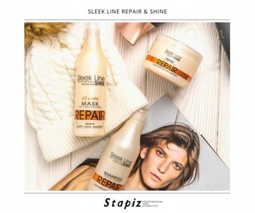 Маска для волос STAPIZ REPAIR с шелком 1000мл