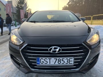 Hyundai i40 Sedan Facelifting 1.7 CRDi 141KM 2017 Hyundai i40 1,7CRDI-141KM Automat, Zarejestrowany, Xenon, Navi, Alufelgi, zdjęcie 6