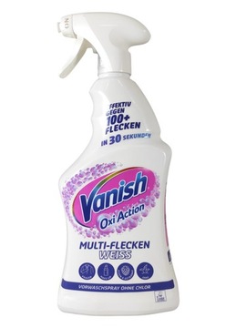 Vanish oxi action Odplamiacz spray do białego 750 ml Niemiecki