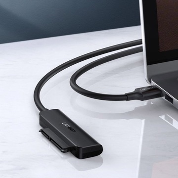 АДАПТЕР UGREEN USB-C 3.0 ДЛЯ SATA III HDD SSD ДЛЯ ПОДКЛЮЧЕНИЯ НАКОПИТЕЛЯ