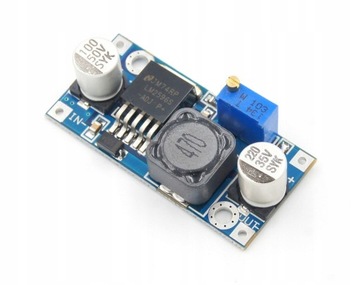 Понижающий преобразователь LM2596S 1,5-30В постоянного тока