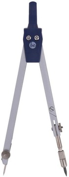 Школьные компасы MemoBe С АКСЕССУАРАМИ, 4 ЭЛЕМЕНТА В серебряном футляре