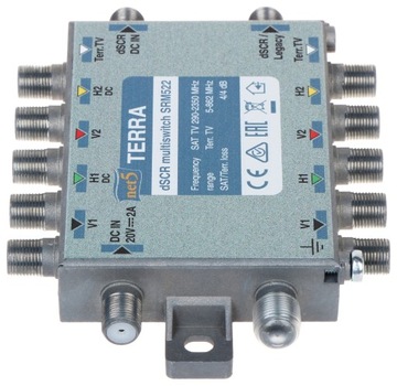 SRM-522 Terra dSCR ABCV проходной мультипереключатель